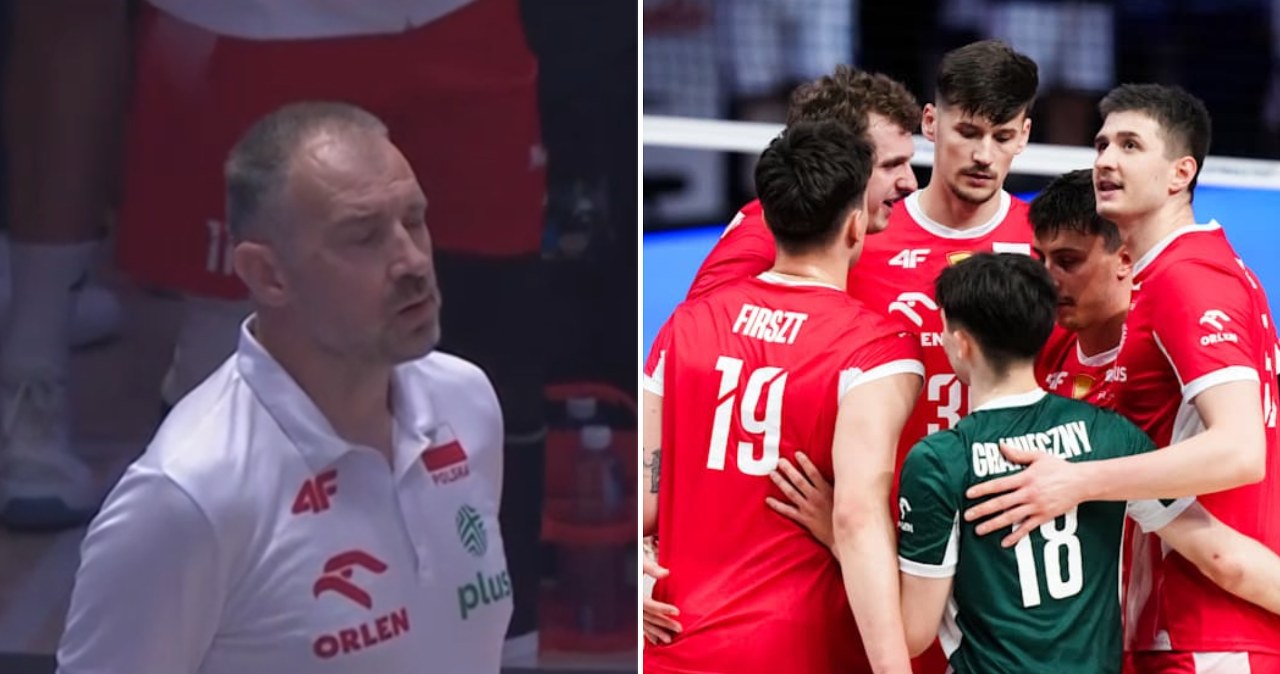 Grbić wzdychał, as rywali szalał. Thriller w meczu siatkarzy ze Słowenią