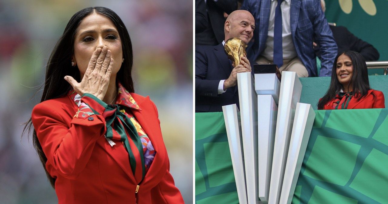Wielka gwiazda u boku szefa FIFA. Takich scen nikt się nie spodziewał
