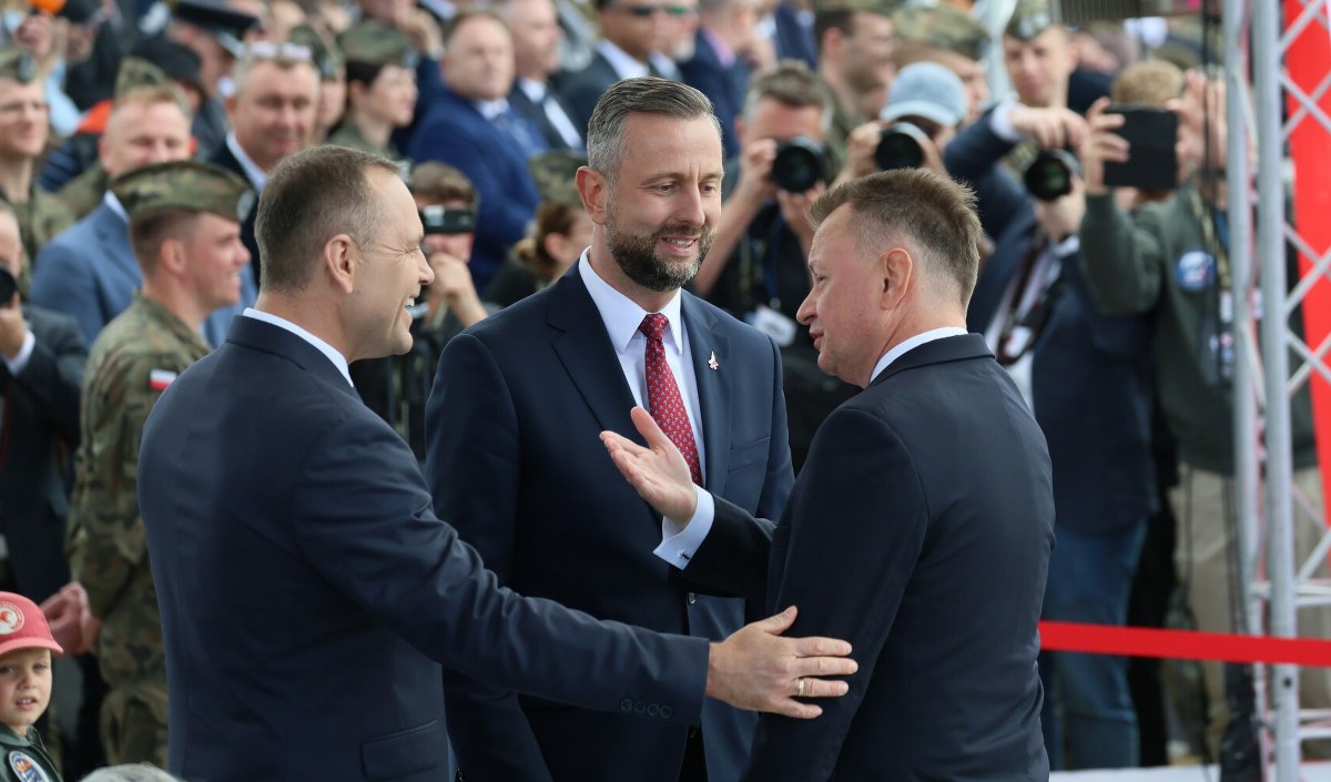 "Przełomowy skok Wojska Polskiego". Nawrocki zwrócił się do Błaszczaka