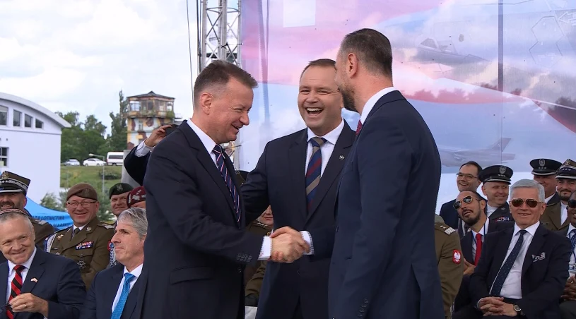Nawrocki wspomniał Błaszczaka, wbił szpilkę Kosiniakowi. Dostał odpowiedź
