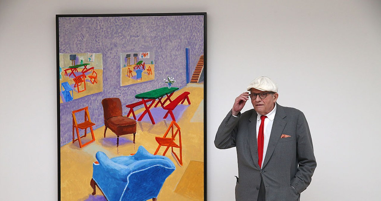 David Hockney nie żyje. Wybitny brytyjski malarz miał 88 lat