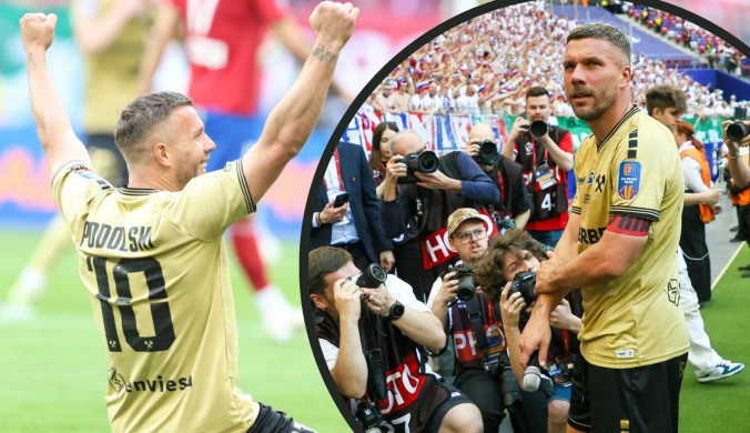 Rzucili się na piłkarzy Górnika. Legenda pilnie chce się spotkać z Podolskim