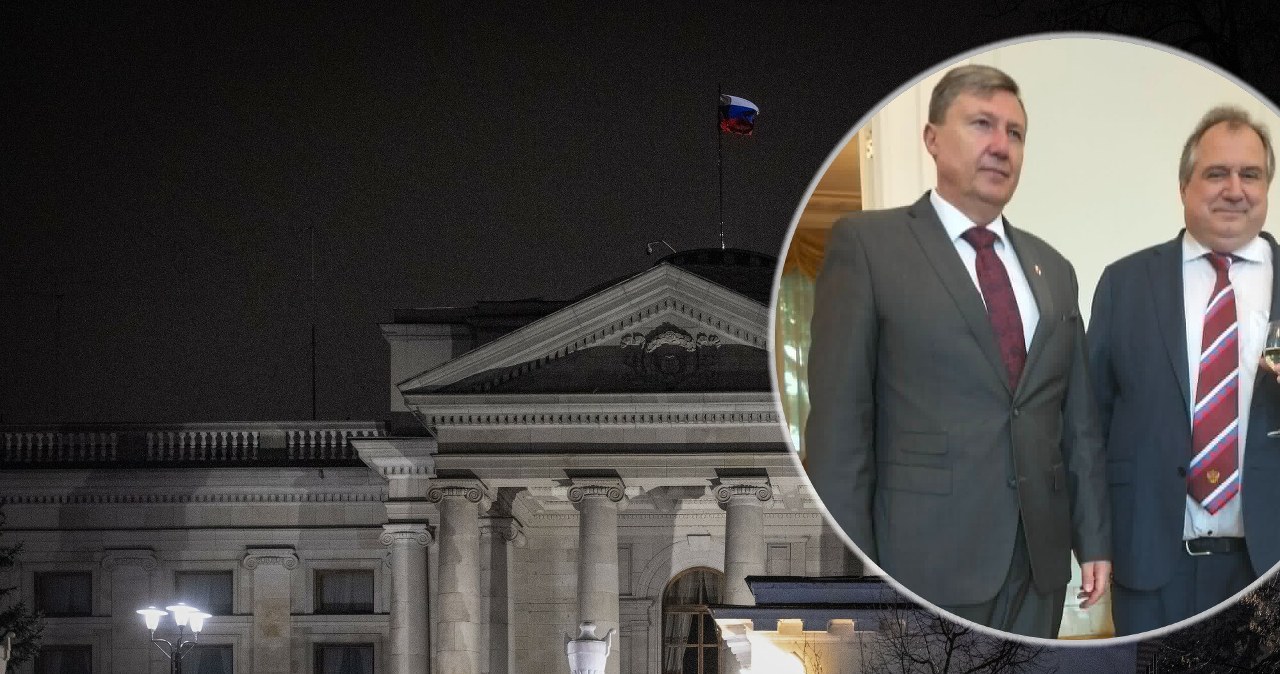 Człowiek Brauna świętował w rosyjskiej ambasadzie. "Chwila dość niezwykła"