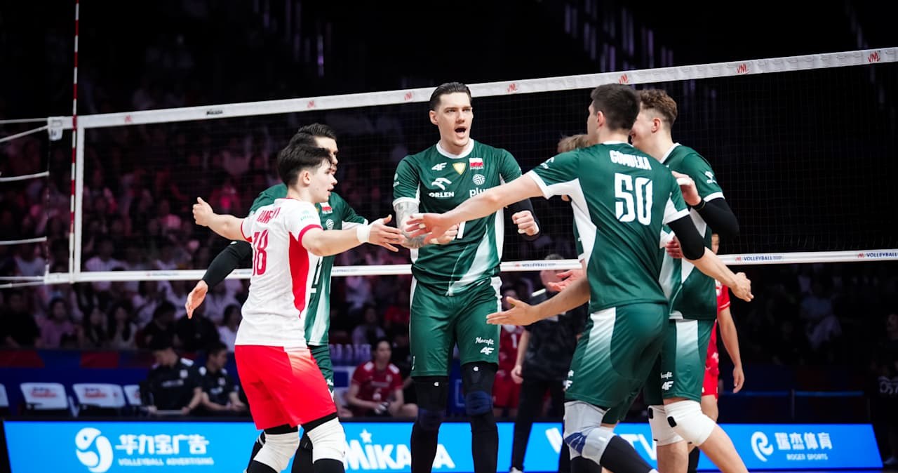 Mecz Polska - Ukraina w Lidze Narodów siatkarzy. Relacja na żywo, wynik