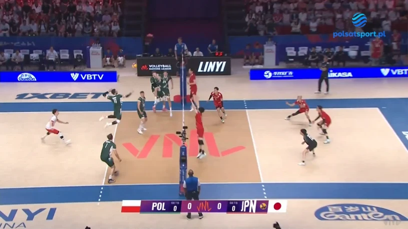 Zaciekły bój, piękne ataki. Rajdy ofensywne meczu Japonia - Polska [WIDEO]