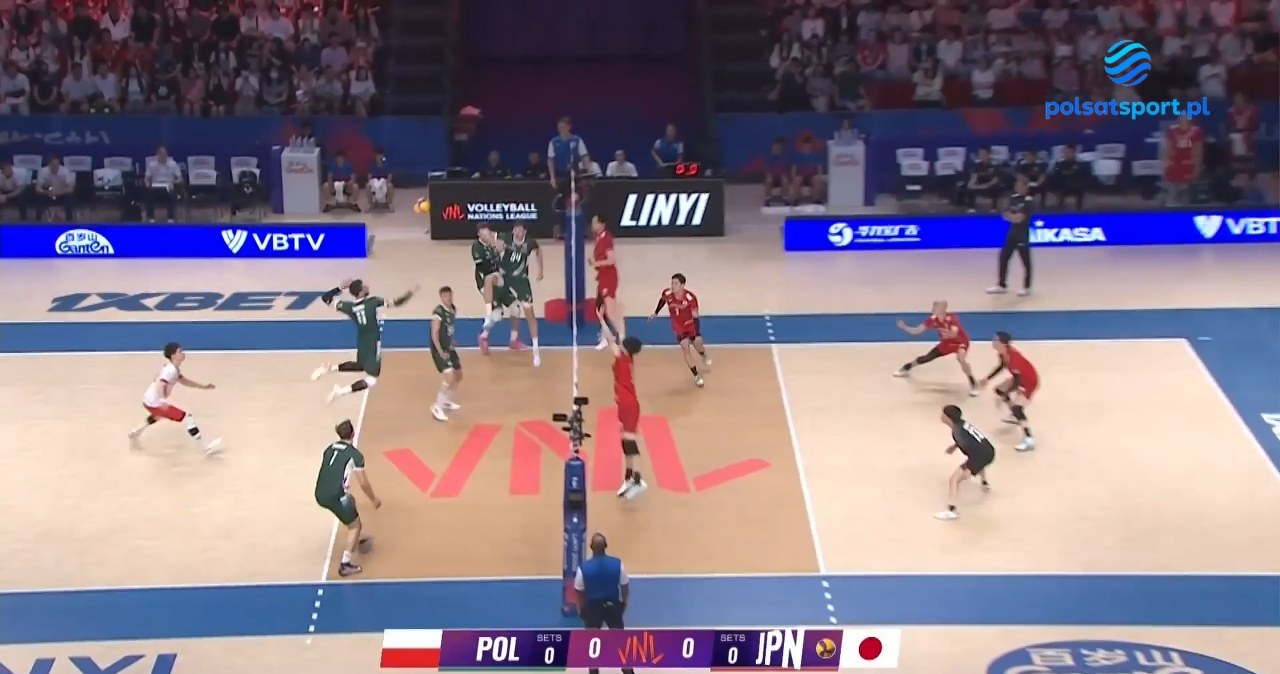 Zaciekły bój, piękne ataki. Rajdy ofensywne meczu Japonia - Polska [WIDEO]