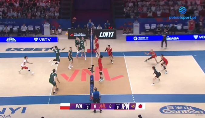 Zaciekły bój, piękne ataki. Rajdy ofensywne meczu Japonia - Polska [WIDEO]