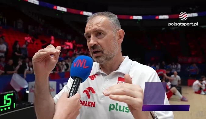Grbić po zwycięstwie nad Ukrainą. "To, jak wróciliśmy, cieszy mnie najbardziej" [WIDEO]