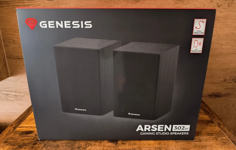 Genesis Arsen 302BT: Eleganckie kolumny 2.0 dla graczy i melomanów