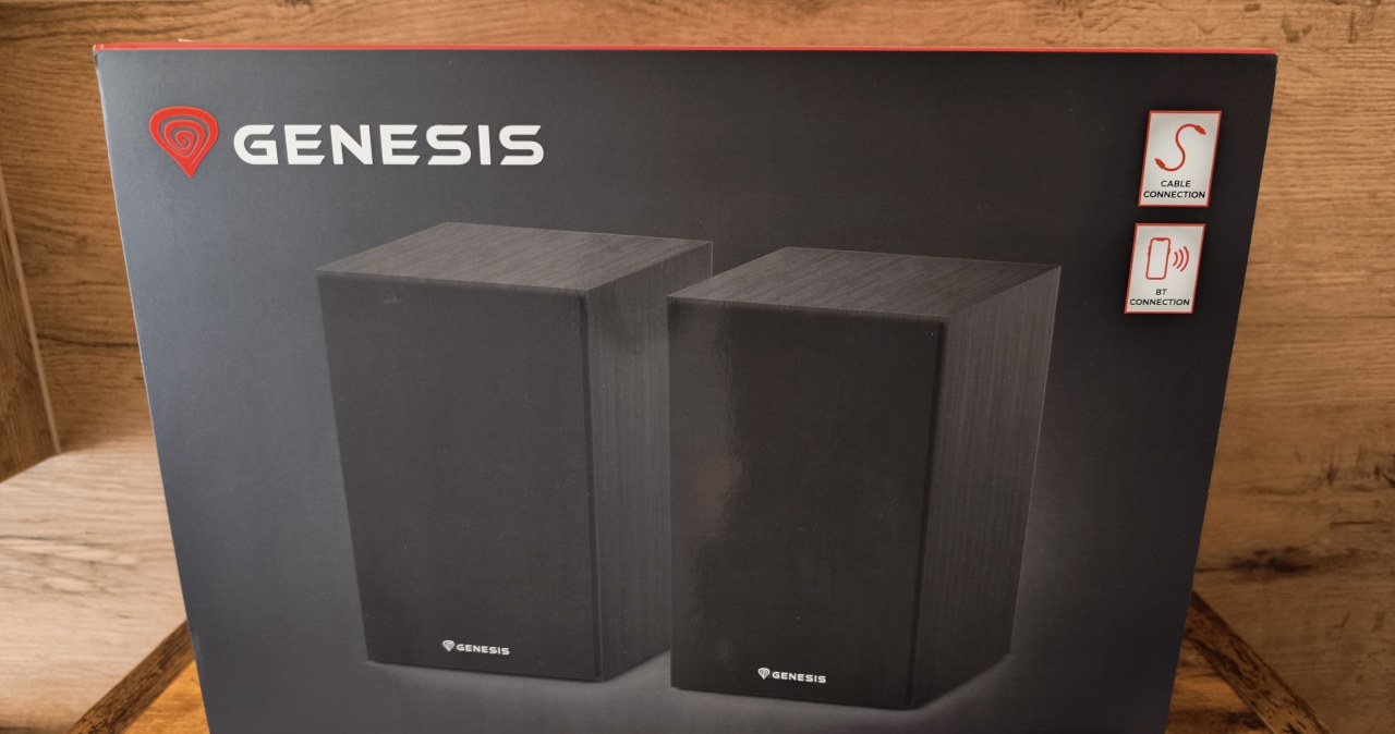 Genesis Arsen 302BT: Eleganckie kolumny 2.0 dla graczy i melomanów