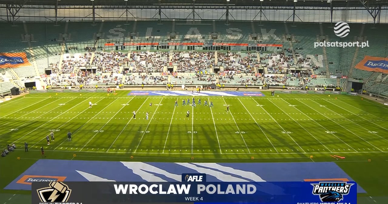 Panthers Wrocław rozgromili Berlin Thunder. Pewne zwycięstwo przed własną publicznością [WIDEO]