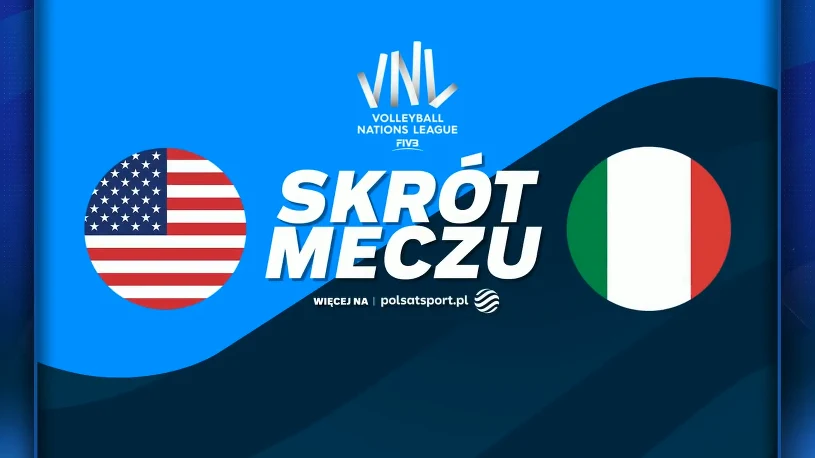 Siatkarski thriller na finiszu! Amerykański sen zatrzymany przez Włochów [WIDEO]