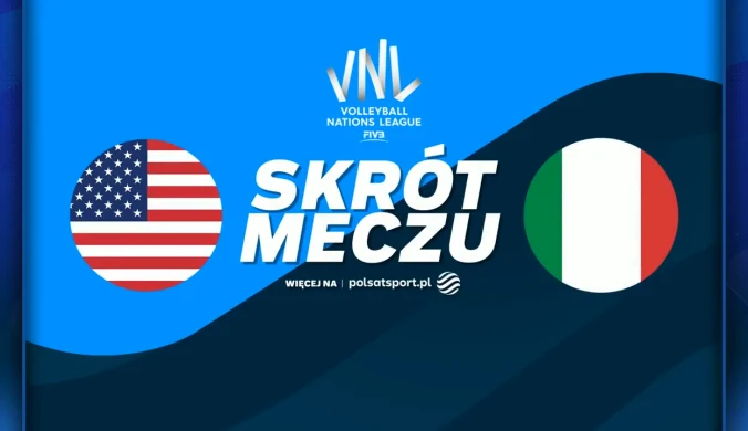 Siatkarski thriller na finiszu! Amerykański sen zatrzymany przez Włochów [WIDEO]
