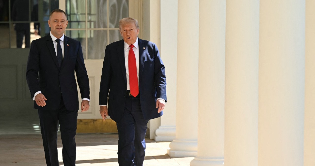 USA. Karol Nawrocki rozmawiał z Donaldem Trumpem podczas gali UFC