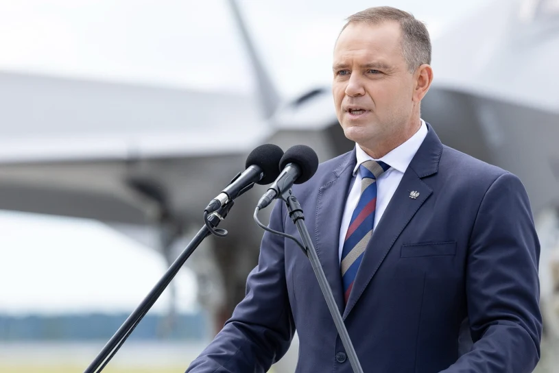 Nawrocki zapytany o rozmowy z Trumpem. Uciął pytanie dziennikarza