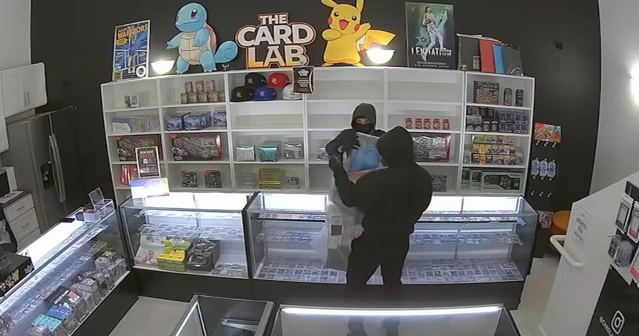 Złodzieje ukradli karty Pokemon TCG warte ponad 55 tysięcy złotych