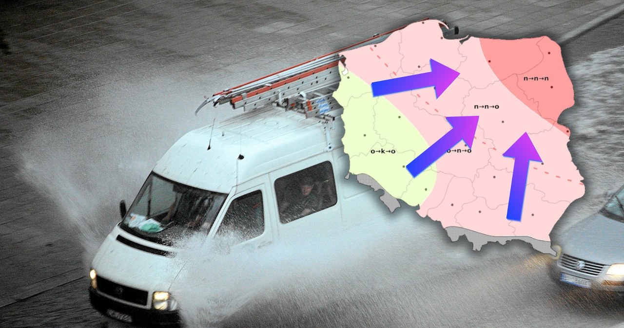 Deszcze i burze uderzą w Suwalszczyzn i Podlasie. Wtorek ze słabą pogodą