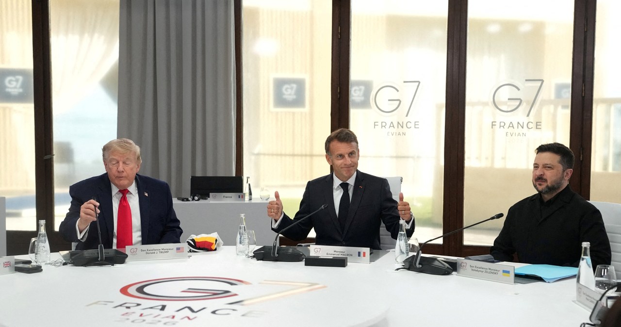 Szczyt G7 we Francji. Do liderów dołączył Zełenski, przyjechał z misją Szczyt G7 we Francji. Do liderów dołączył Zełenski, przyjechał z misją