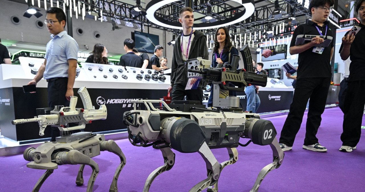 Chiny. Robo-wilki mogą pomóc w inwazji na Tajwan? Ekspert ostrzega Chiny. Robo-wilki mogą pomóc w inwazji na Tajwan? Ekspert ostrzega