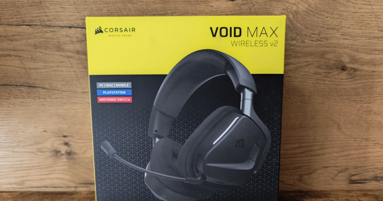 Corsair Void Max Wireless V2: Nowy wymiar ergonomii w świecie gamingu?