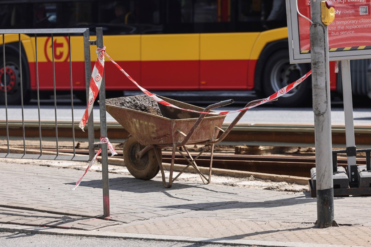 ​Kumulacja remontów w Warszawie w czasie wakacji