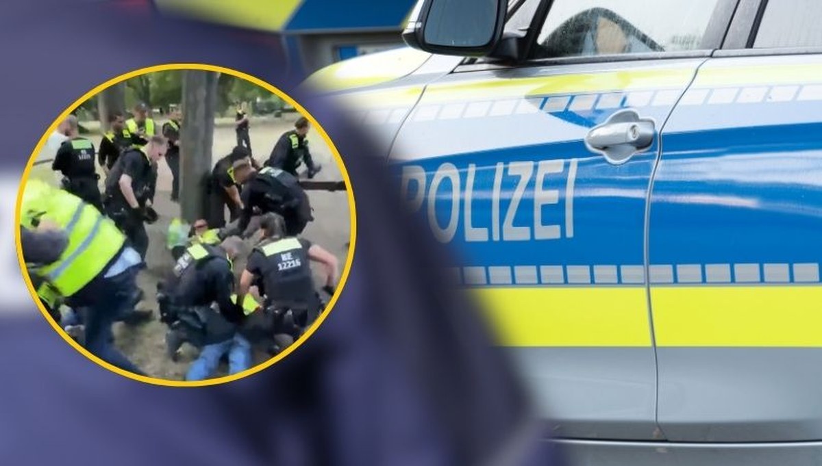 "Gestapo, gestapo". Awantura w Berlinie z udziałem ​Ruchu Obrony Granic