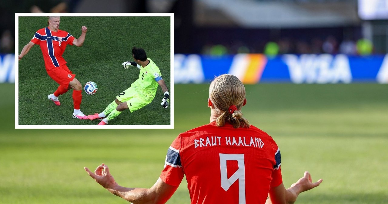 Koszmarny błąd Irakijczyka. Haaland nie miał litości. Absurd na mundialu