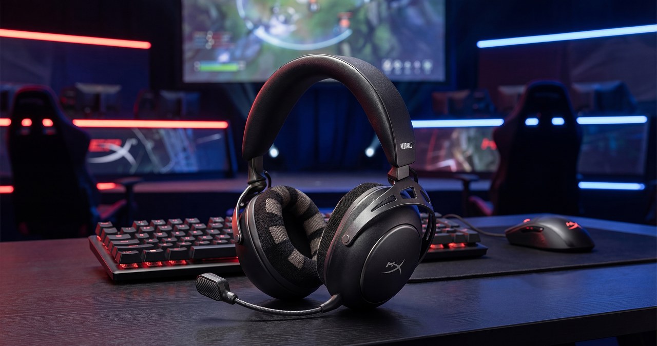 Nowe słuchawki HyperX z AI mają analizować pracę mózgu i poprawiać refleks