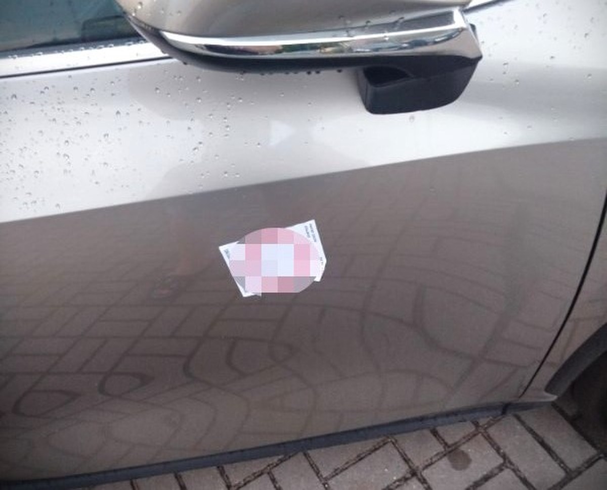 Chciał ukarać kierowcę, ale kara spotkała jego samego