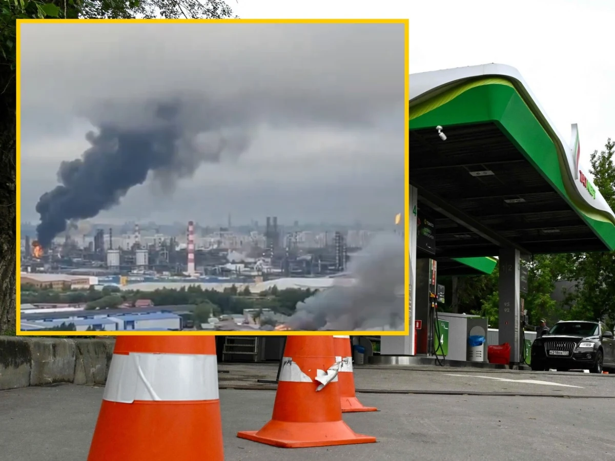 ​Płomienie i gęste kłęby dymu widziano w Kapotni - dzielnicy Moskwy, gdzie znajduje się rafineria - relacjonował świadek agencji Reutera, co można zobaczyć na nagraniach w mediach społecznościowych. Mer rosyjskiej stolicy, Siergiej Sobianin, przekazał, że około 180 dronów zmierzających w stronę miasta zostało zestrzelonych. Z kolei Rosjanie zaatakowali rakietami ukraińską stolicę - Kijów.