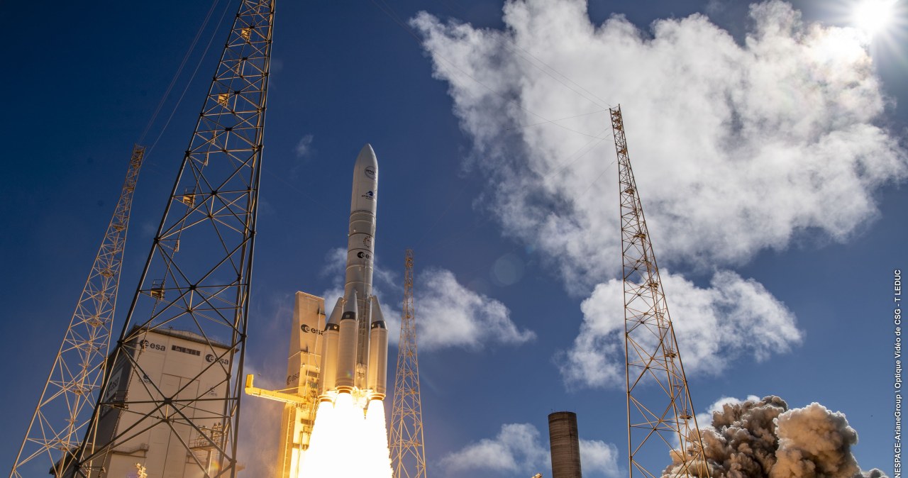 Rakieta Ariane 6 ustanowiła rekord w historii europejskich lotów w kosmos