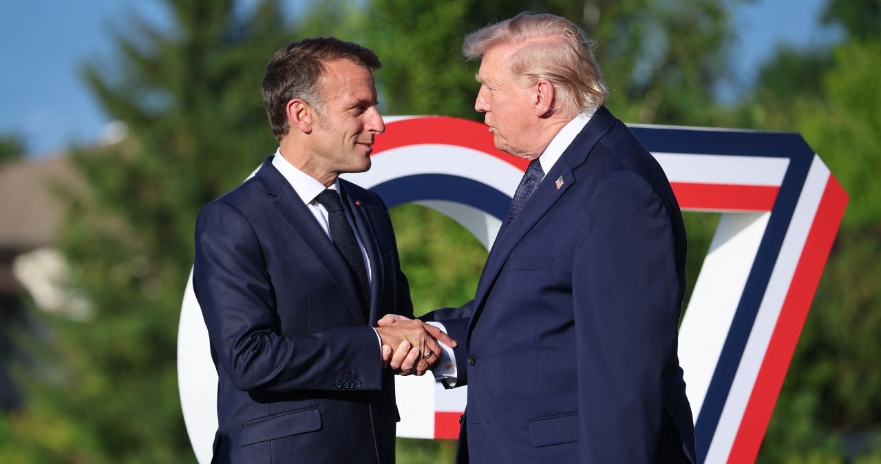 G7. Sukces negocjacji z Trumpem i rola Macrona. Kulisy rozmów o Ukrainie G7. Sukces negocjacji z Trumpem i rola Macrona. Kulisy rozmów o Ukrainie