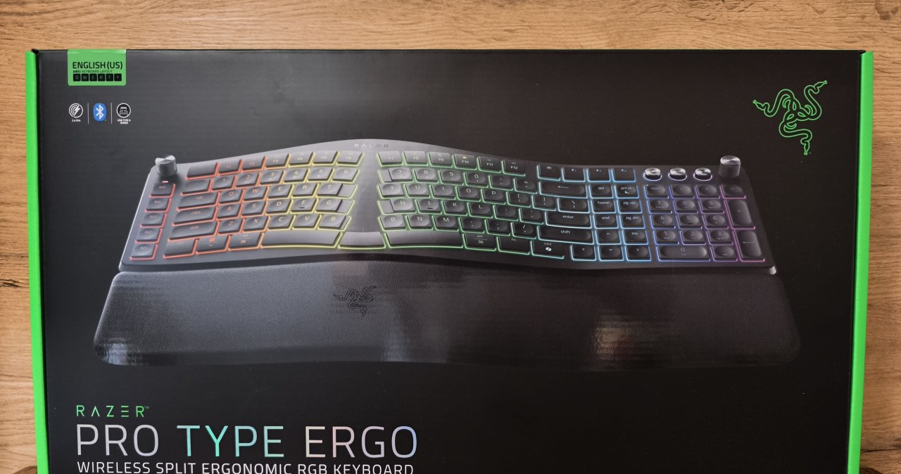 Razer Pro Type Ergo - nowy wymiar ergonomii dla profesjonalistów