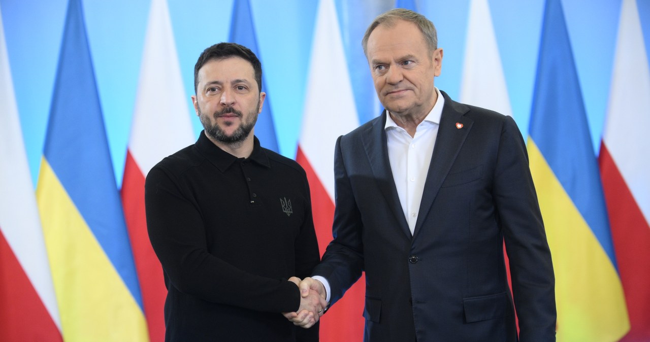 Spotkanie Tuska z Zełenskim w Brukseli. "Miało szczególne znaczenie"