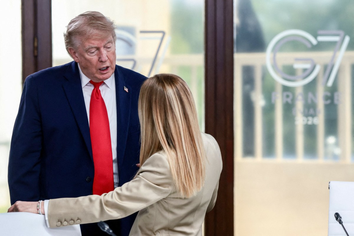 "Chuligan z Piątej Alei". Burza we Włoszech po słowach Trumpa o Meloni