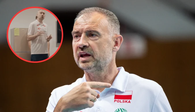 W końcu wyszło na jaw, jak zachował się Grbić. Wyciekło nagranie z trenerem