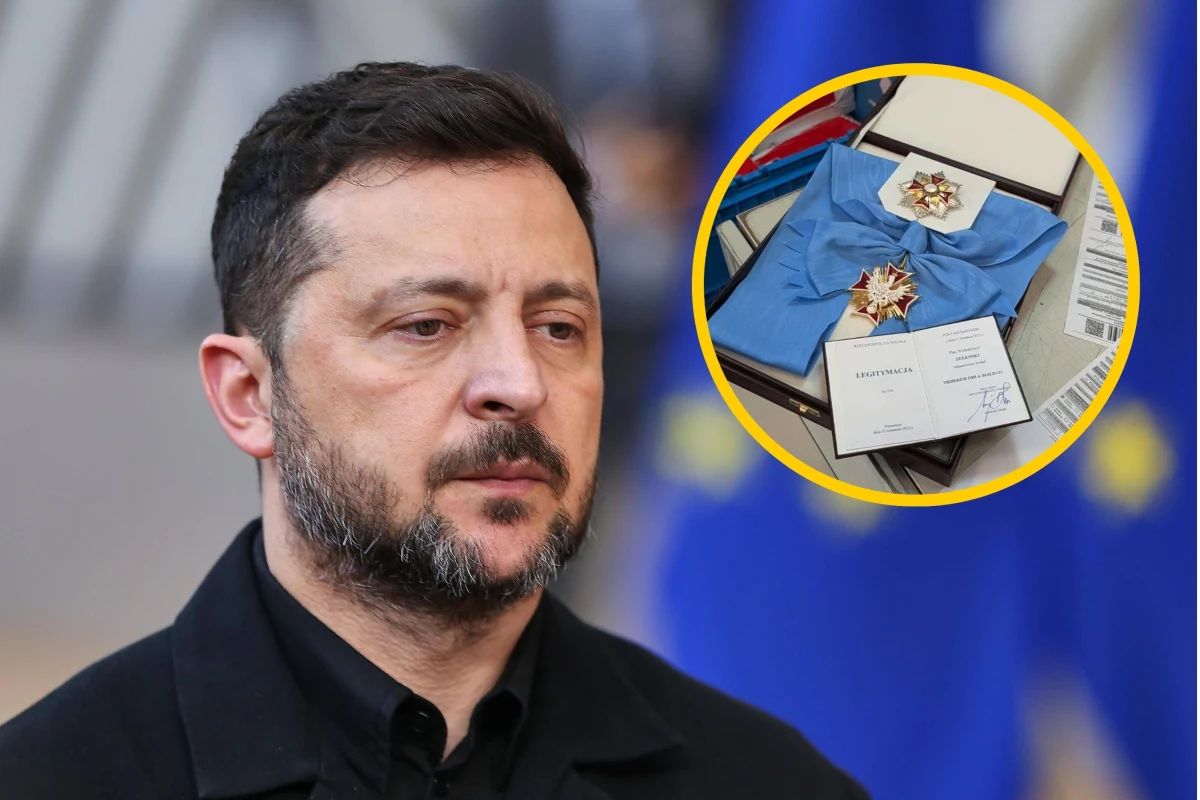 Prezydent Ukrainy Wołodymyr Zełenski odniósł się do decyzji o odebraniu mu najwyższego polskiego odznaczenia - Orderu Orła Białego. "Dzisiaj odesłałem ten order do prezydenta Polski" - napisał w mediach społecznościowych. 