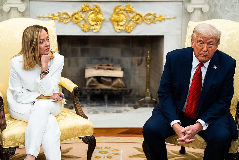 Trump idzie w zaparte, eskaluje konflikt z Meloni. "Prosiła mnie w kółko"