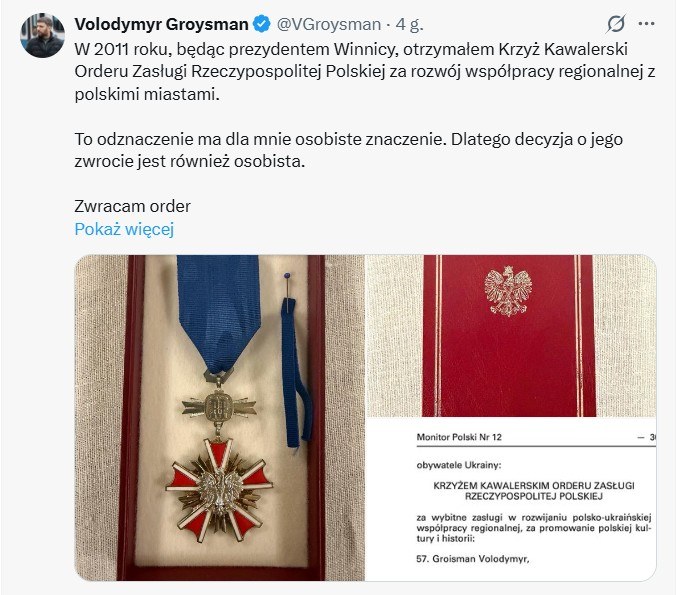 /Screen X - Volodymyr Groysman (@VGroysman) /