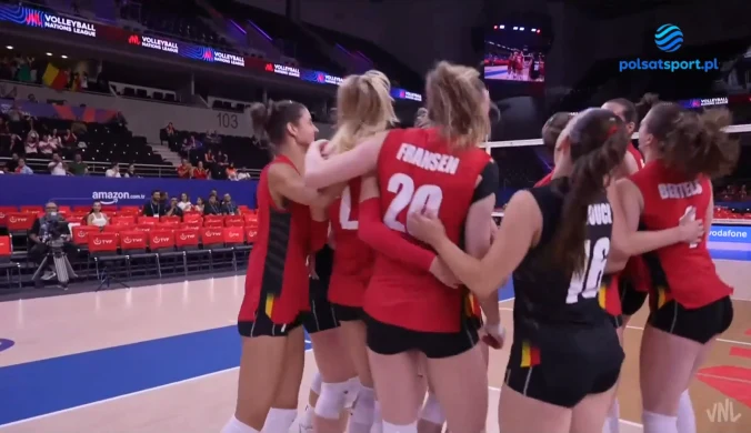 Pięciosetowy bój w Lidze Narodów. Belgijki wyrwały zwycięstwo [WIDEO]