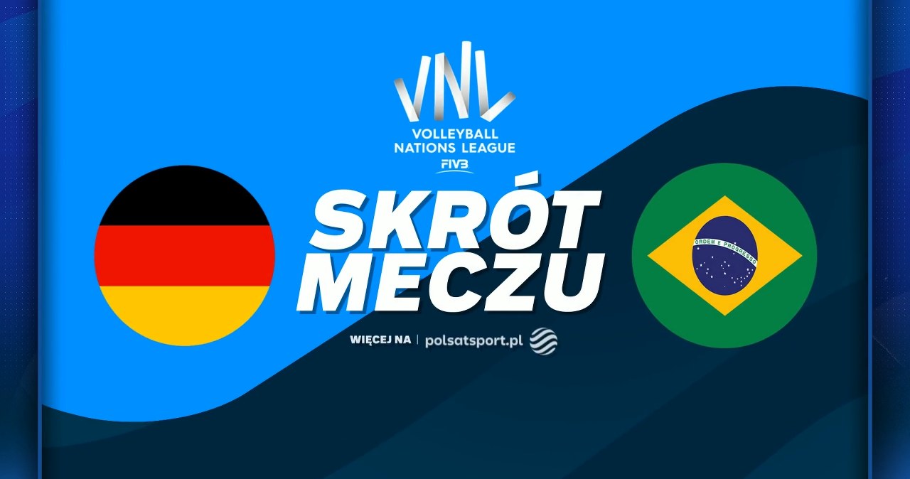 Zaskoczenie w Lidze Narodów siatkarek! Brazylia po tie-breaku przegrywa z Niemcami [WIDEO]