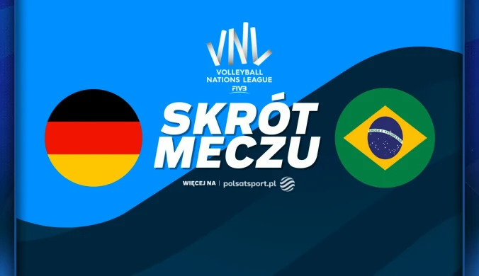 Zaskoczenie w Lidze Narodów siatkarek! Brazylia po tie-breaku przegrywa z Niemcami [WIDEO]
