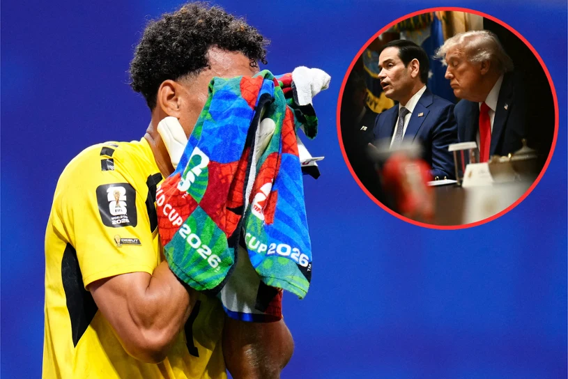 Poruszenie na mundialu. Były łzy, ludzie Trumpa naprawdę to zrobili