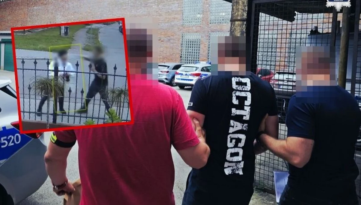 W Zabrzu doszło do brutalnego ataku na młodego mężczyznę. 20-latek pobił i postrzelił 21-latka z broni pneumatycznej, a jeden z pocisków zatrzymał się zaledwie centymetr od jego oka. Policja zatrzymała sprawcę, który trafił do aresztu. Śledczy badają okoliczności zdarzenia