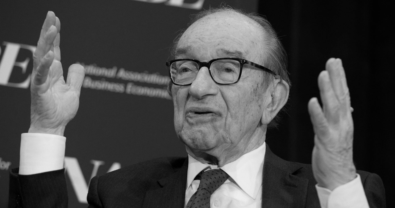 Nie żyje Alan Greenspan. Przez wiele lat stał na czele Fed