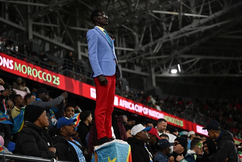 DR Congo lose to Colombia despite talisman fan Mboladingi cheering from stands