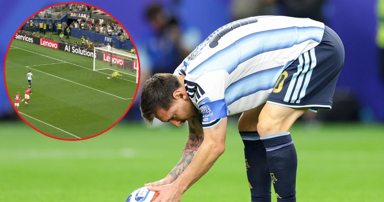 Messi podszedł do karnego. Fatalne pudło. Nie mógł strzelić gorzej