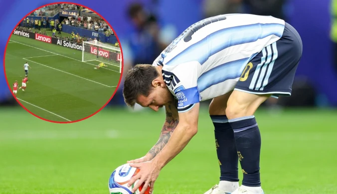 Messi podszedł do karnego. Fatalne pudło. Nie mógł strzelić gorzej