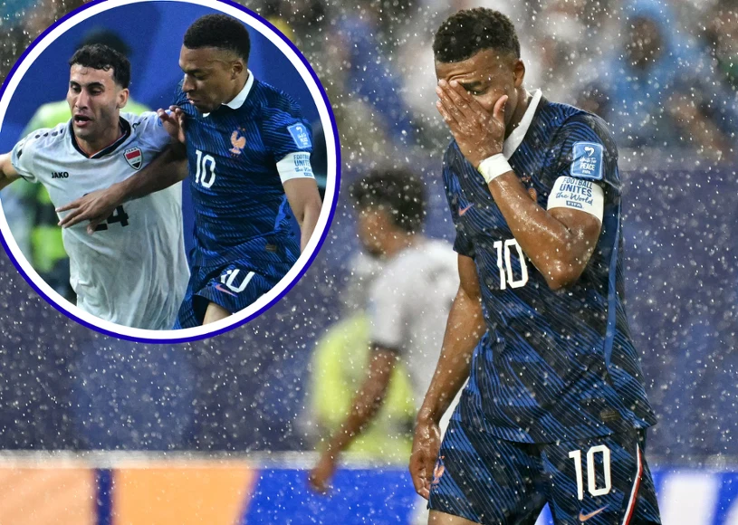 2 godziny nerwów. Mecz przerwany. Bój Mbappe z piłkarzami Ekstraklasy