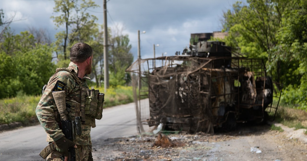 Wojna na Ukrainie. Walki o Donbas. Rosjanie mieli wkroczyć do Konstantynówki Wojna na Ukrainie. Walki o Donbas. Rosjanie mieli wkroczyć do Konstantynówki